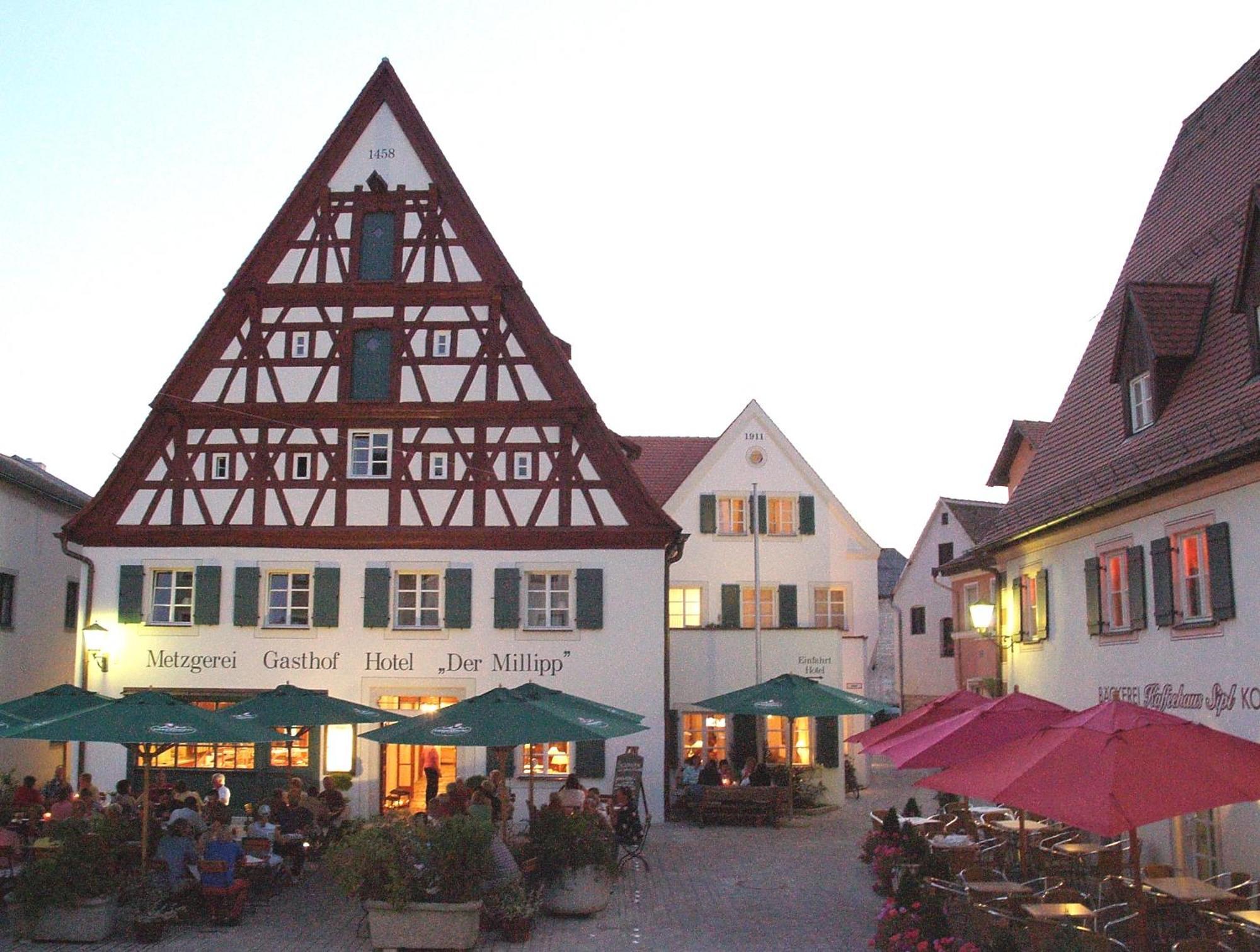 Metzgerei Gasthof Romantik Hotel Der Millipp Beilngries Exterior photo